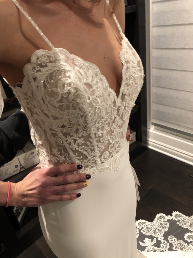 Calla Blanche Emma New Wedding Dress Save 38 Stillwhite