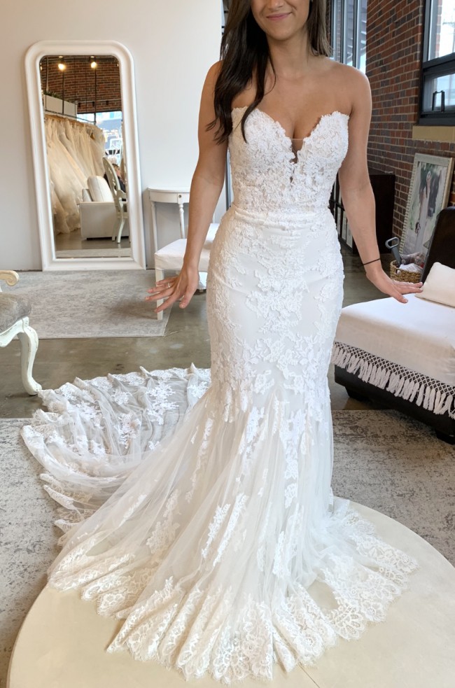 Pronovias Ermin New Wedding Dress Save 43% - Stillwhite