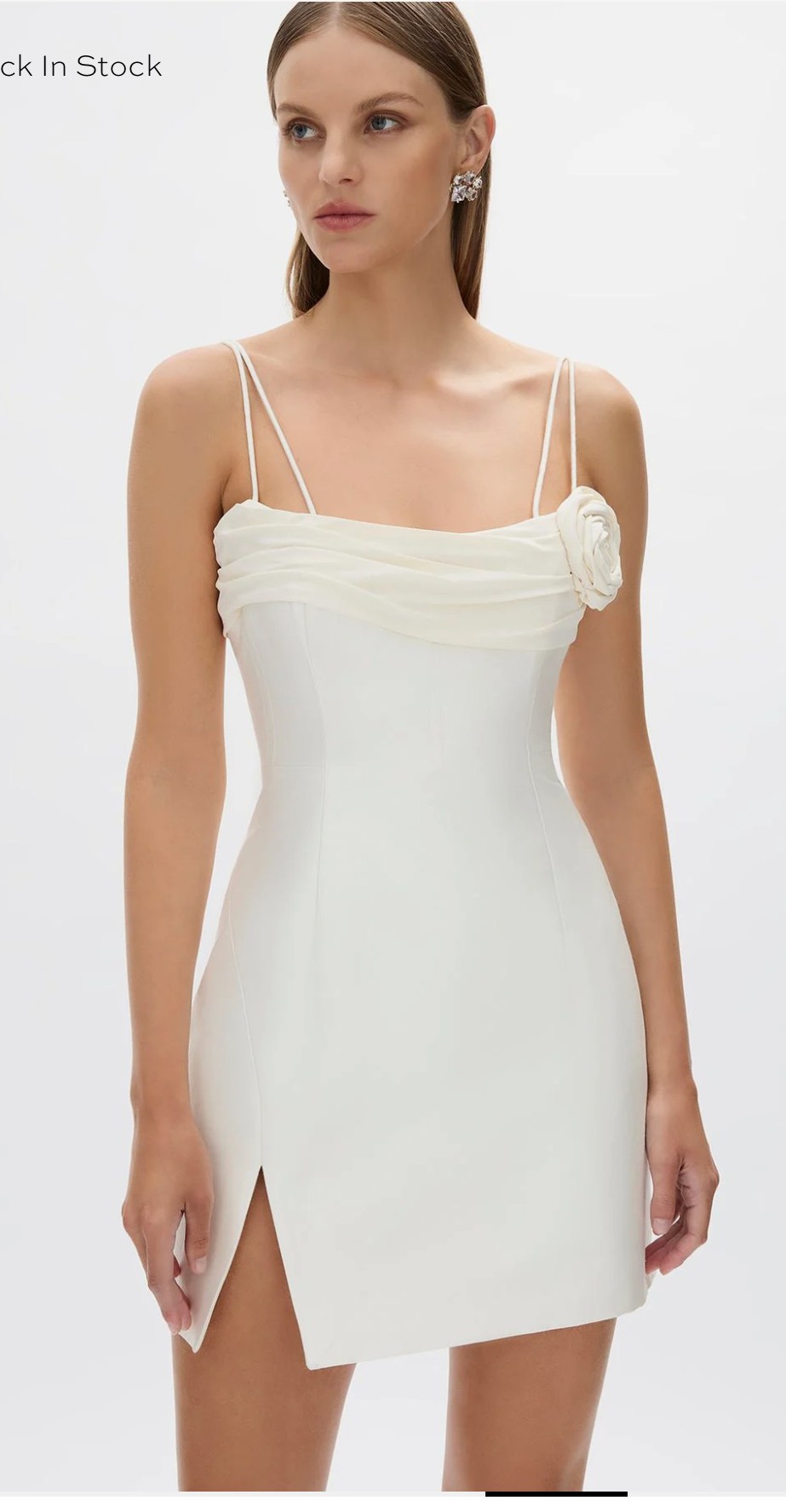 retro mini wedding dress Gorgeous Sheath Strapless Sequins Short Wedding Dress with Pearls Beading  AB24121910 – Anniebride
