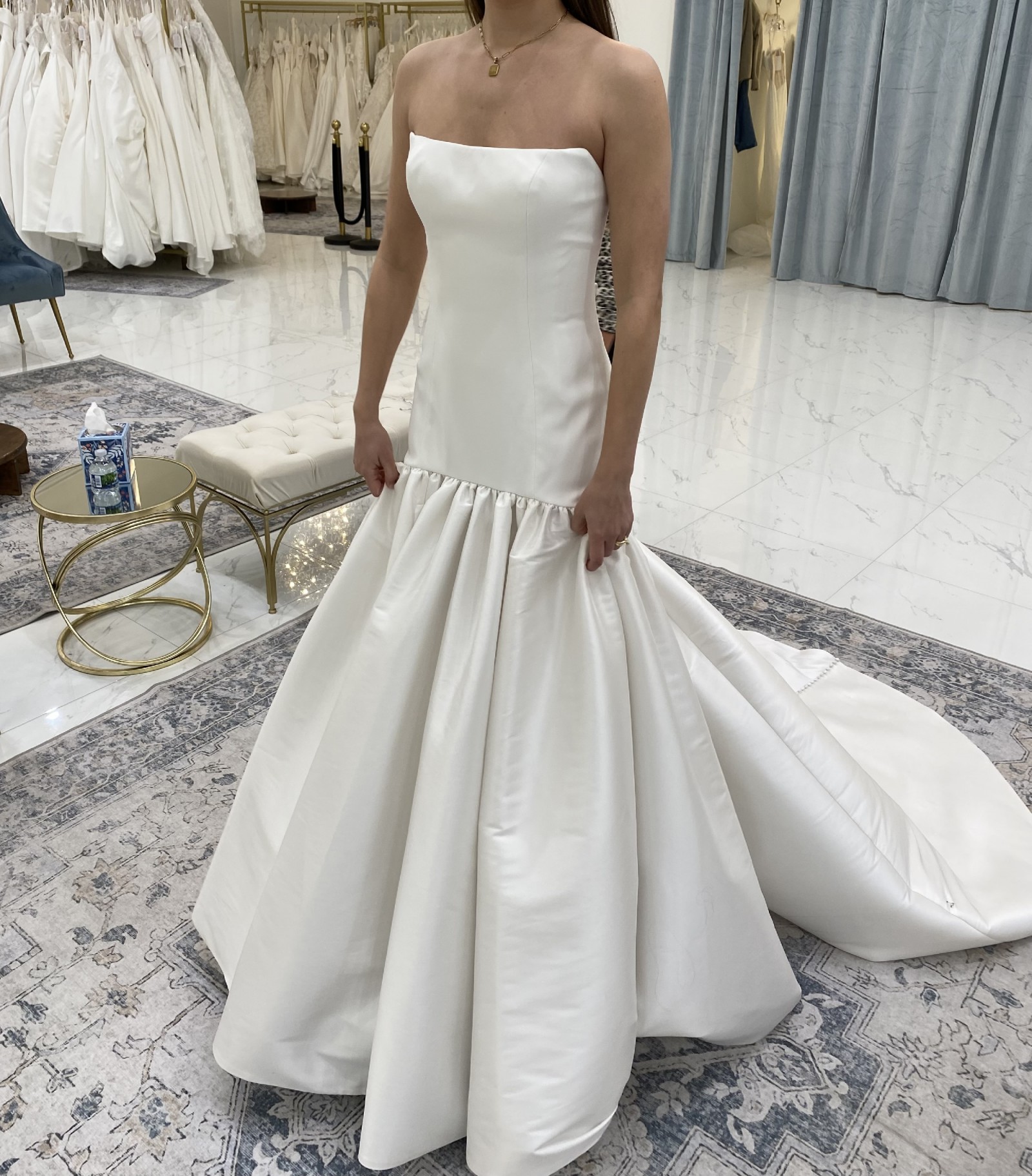 jenny yoo formal dresses Jenny Yoo Regina Dress Powder Pink Puff Sleeve Bridemaid Formal Dress