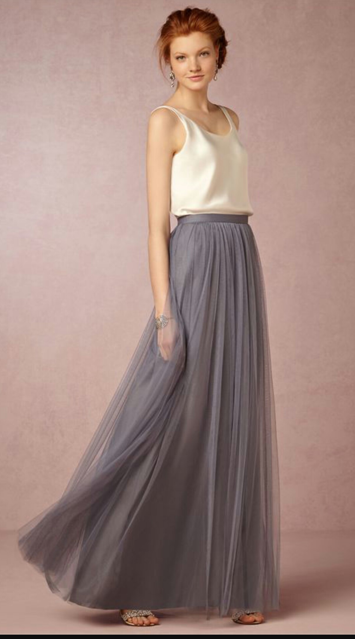 Bhldn on sale tulle skirt