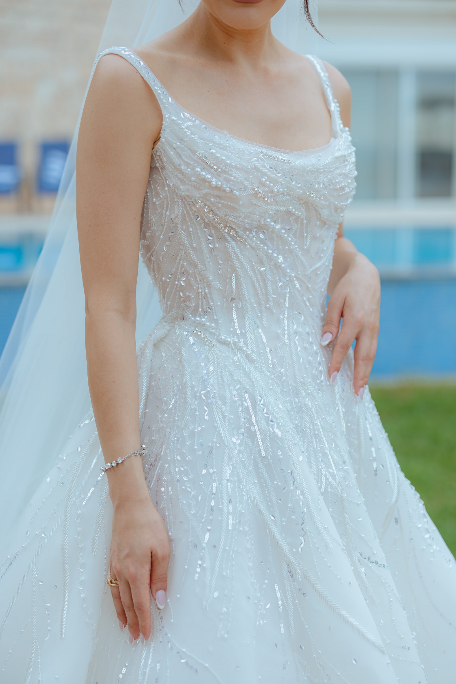 Leah Da Gloria, Elsa Gown Wedding Dress Save 25% - Stillwhite