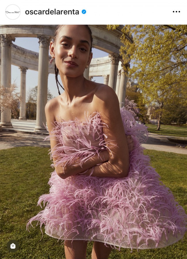 oscar de la renta pink wedding dress Pink Oscar De La Renta Fall 2014 Oscar De La Renta 2014 Bridal Collection