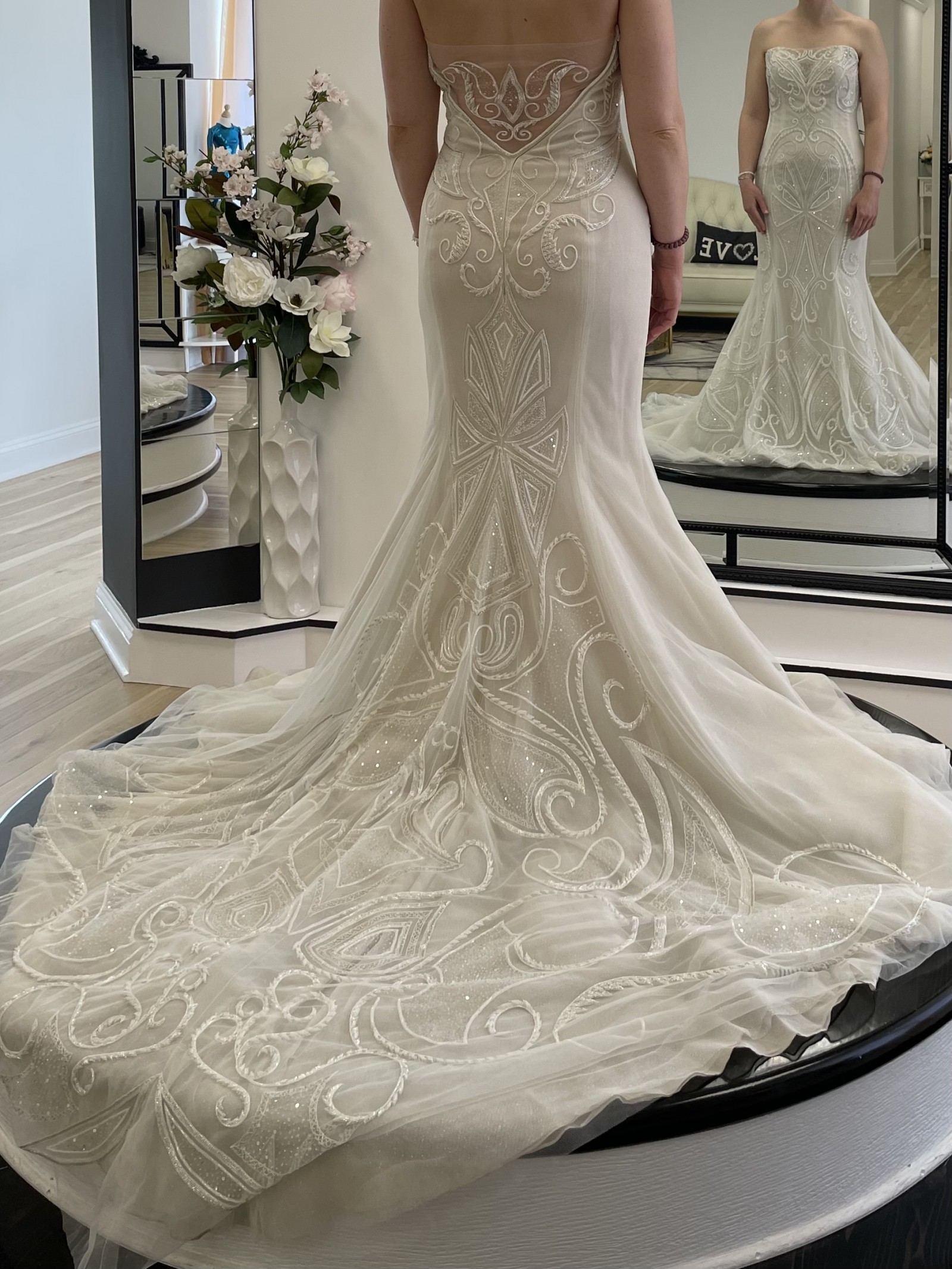 Ines Di Santo, Zabize Sample Wedding Dress Save 40% Stillwhite