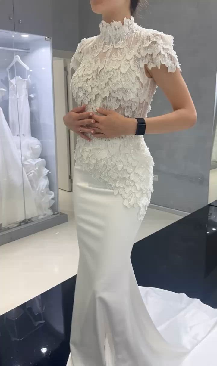 Cagteks Bridal, Custom Made Cagteks Bridal Gown