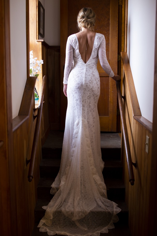 gown with ruffle dupatta