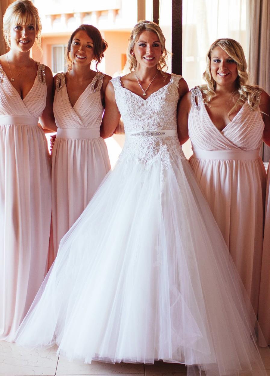 Venus Bridal VE8705 Preowned Wedding Dress on Sale 81 Off