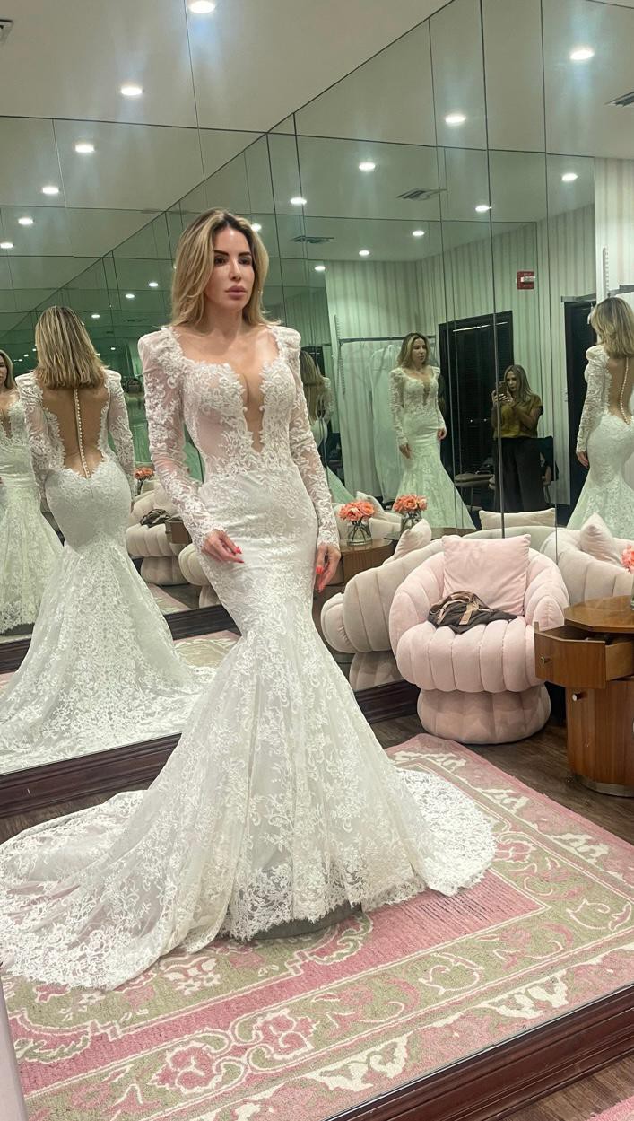 Ines Di Santo, Custom Made New Wedding Dress Save 14% - Stillwhite