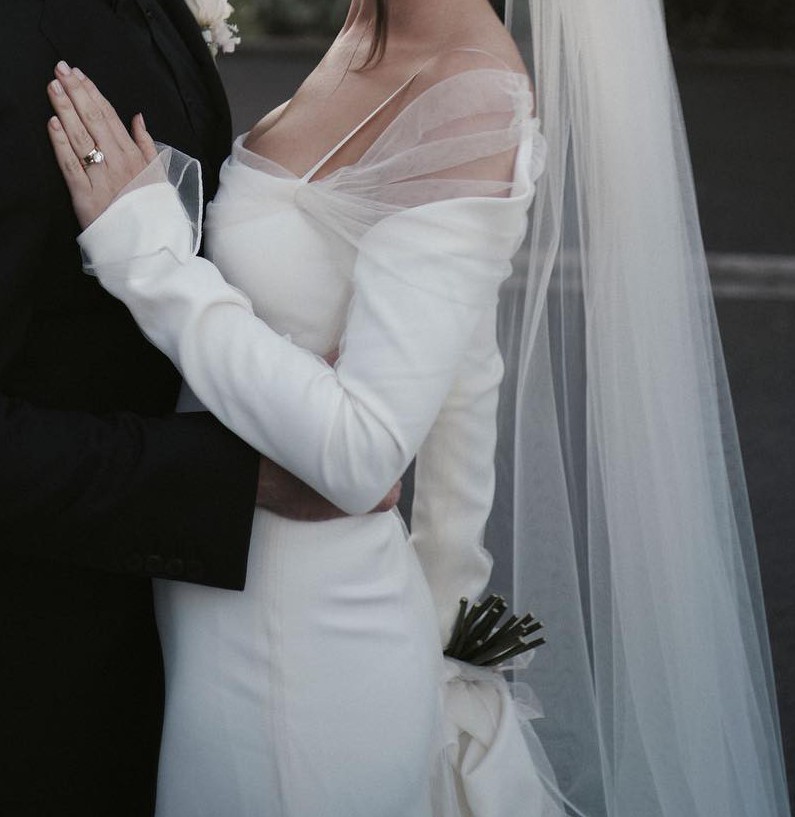Danielle Frankel Leona Wedding Dress Save 50% - Stillwhite