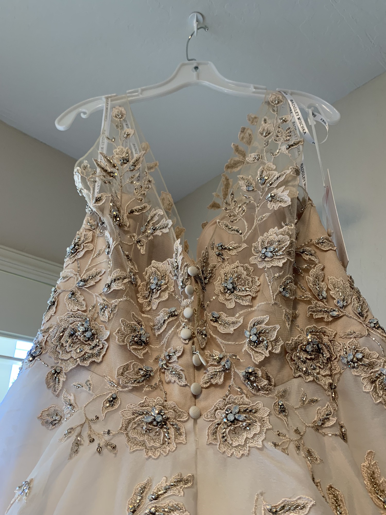 slim fit dress slacks Classic Sweetheart Gold Lace Wedding Dresses Sparkly Ball Gown Bridal Dress