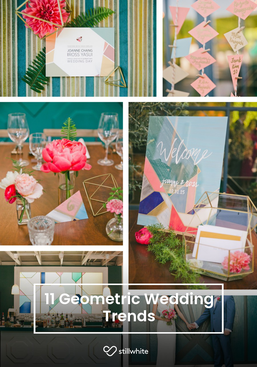 11 Geometric Wedding Trends Stillwhite Blog 4349