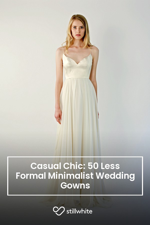less formal wedding dresses