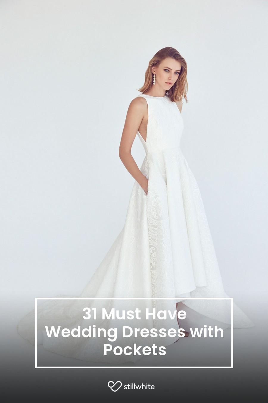 31 Must Have Wedding Dresses with Pockets – Stillwhite Blog