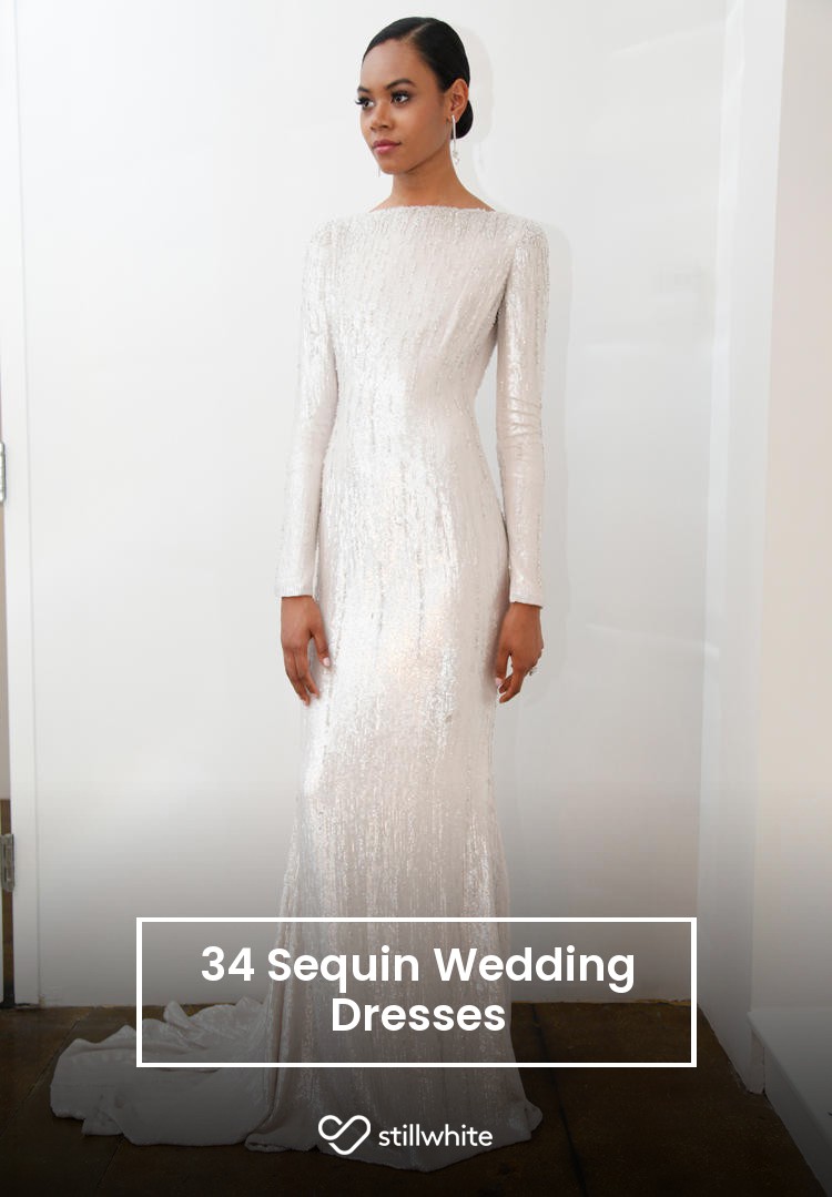 sequin bridal robe