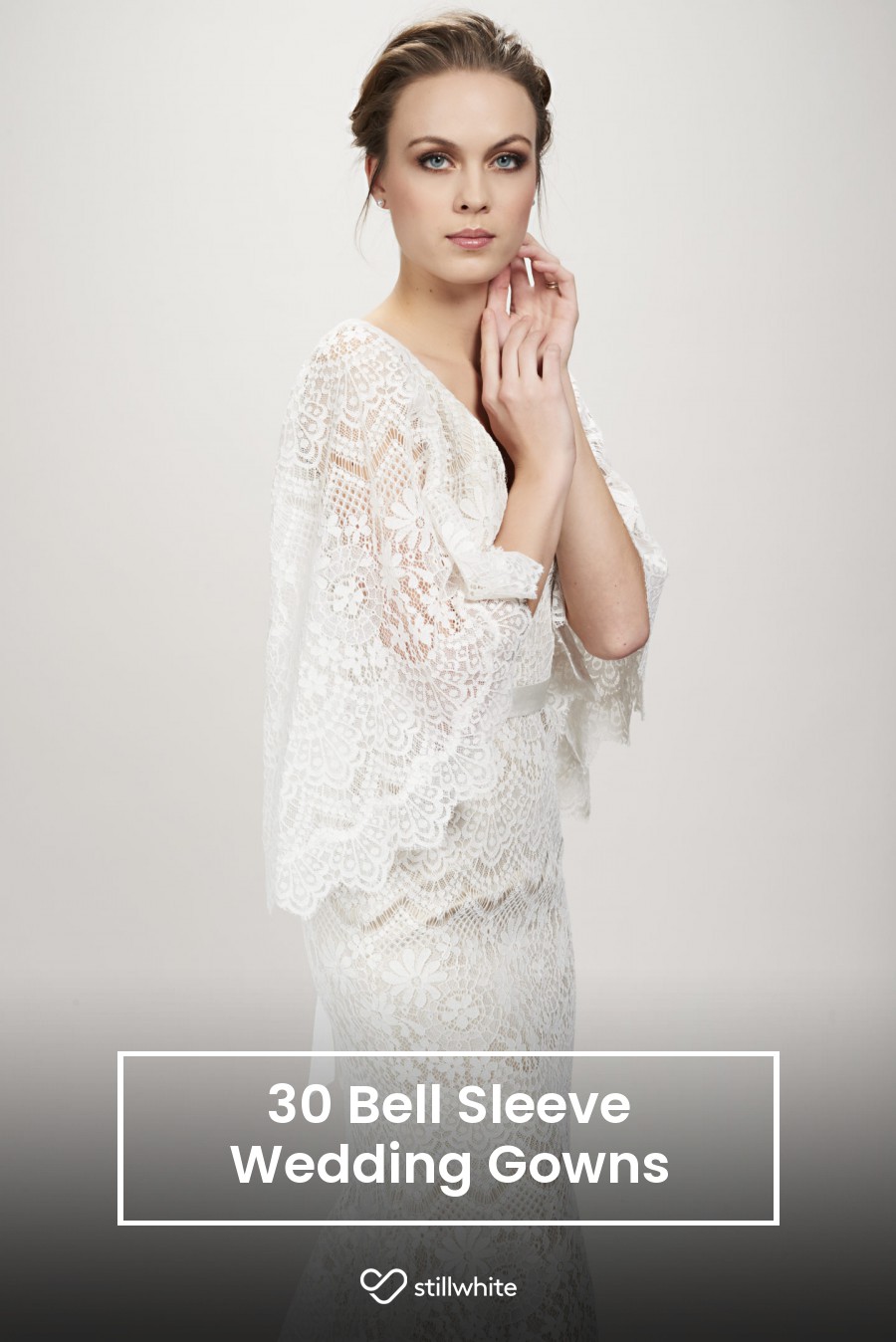 30 Bell Sleeve Wedding Gowns – Stillwhite Blog