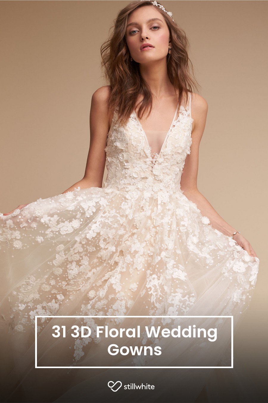 31 3d Floral Wedding Gowns Stillwhite Blog 2606