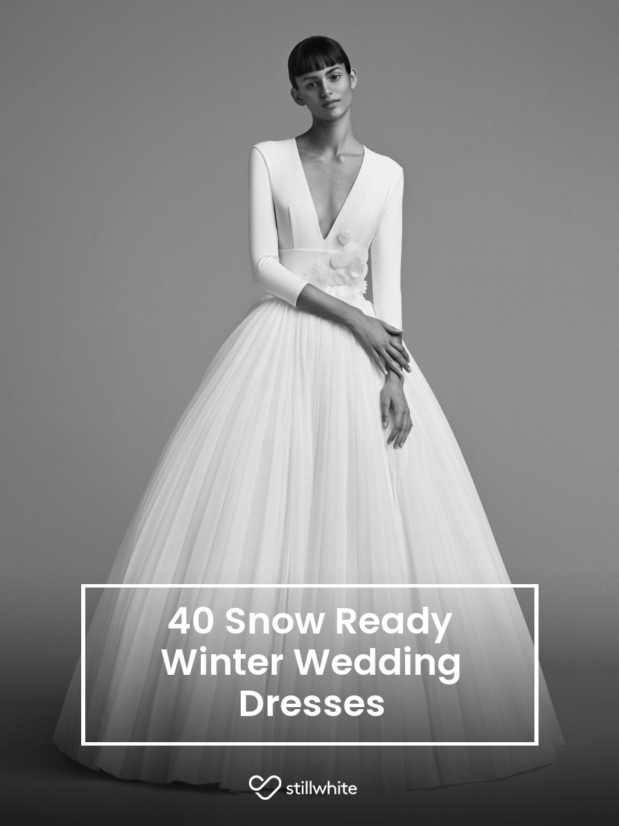 40 Snow Ready Winter Wedding Dresses Stillwhite Blog 4736