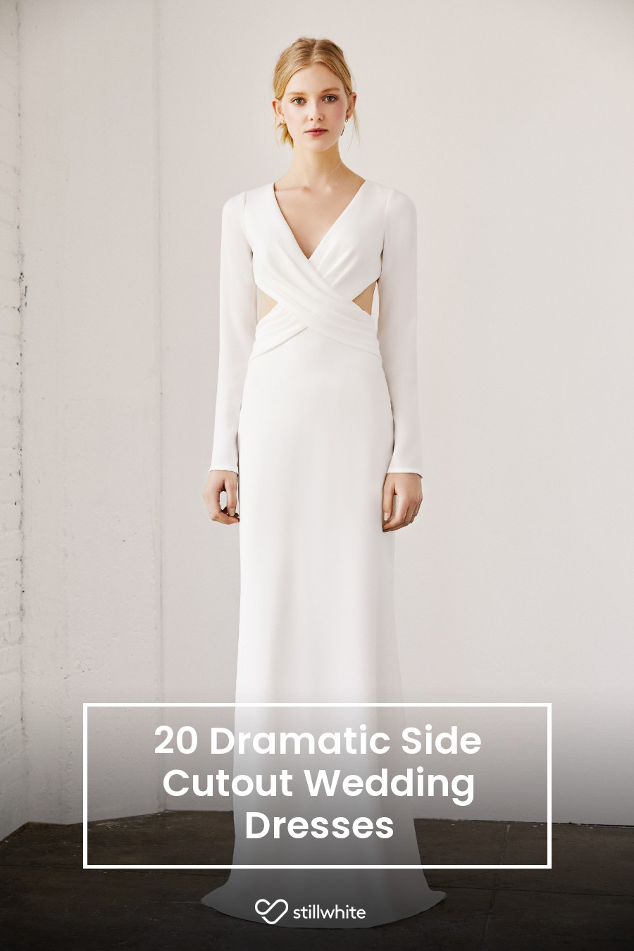 20 Dramatic Side Cutout Wedding Dresses – Stillwhite Blog