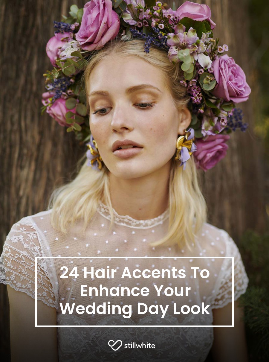 24 Hair Accents To Enhance Your Wedding Day Look – Stillwhite Blog