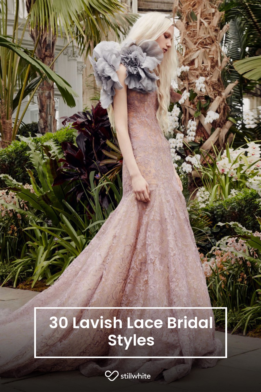 30 Lavish Lace Bridal Styles – Stillwhite Blog