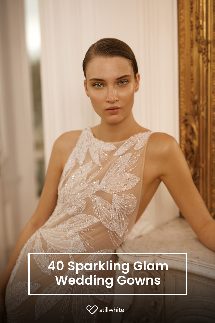 40 Sparkling Glam Wedding Gowns – Stillwhite Blog