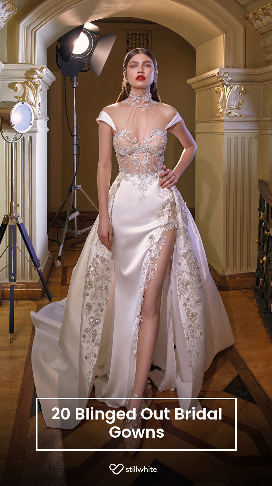 20 Blinged Out Bridal Gowns – Stillwhite Blog