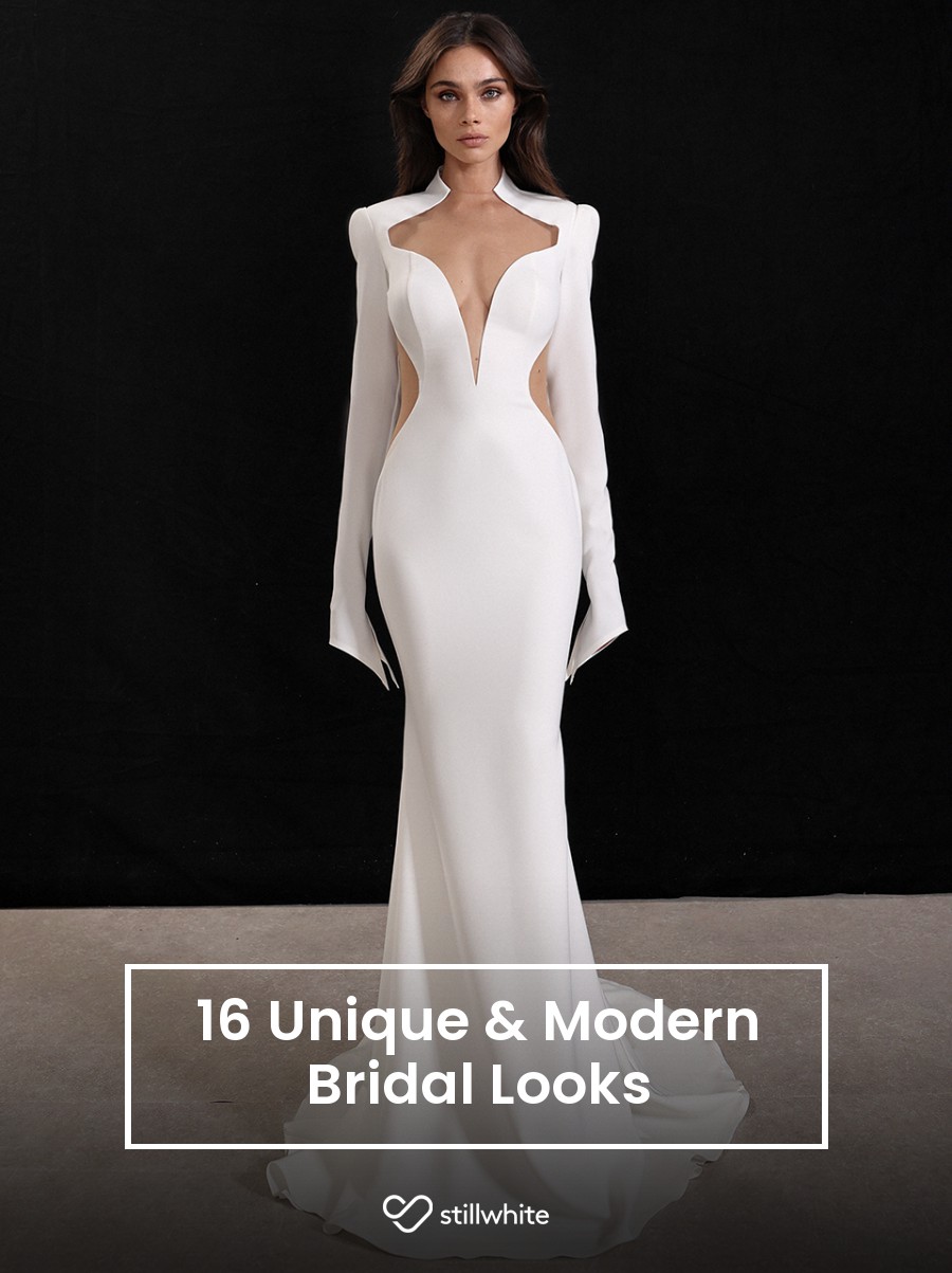 16 Unique & Modern Bridal Looks – Stillwhite Blog