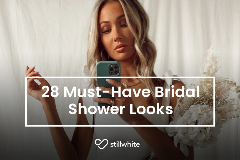 28 MustHave Bridal Shower Looks Stillwhite Blog