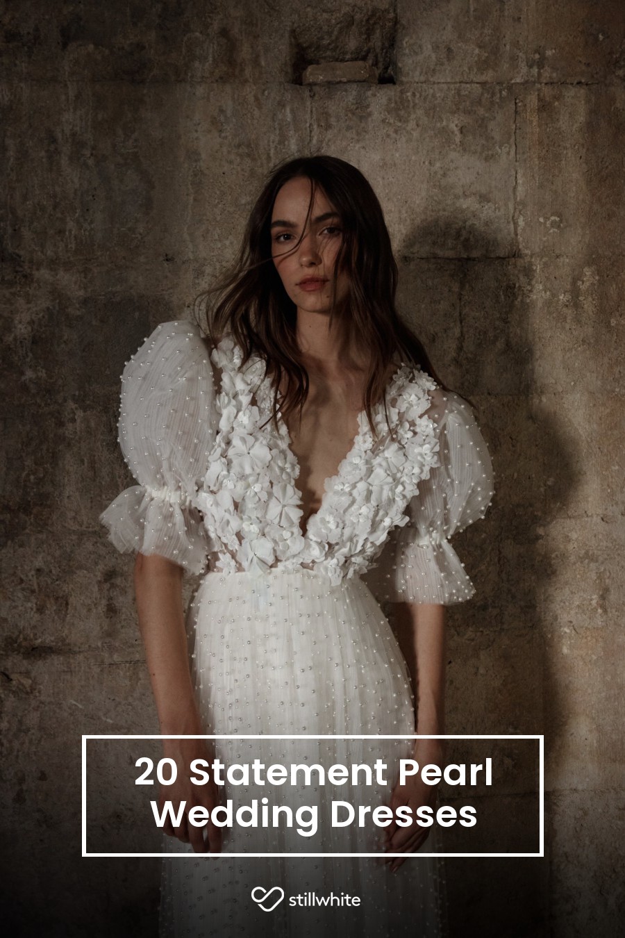 20 Statement Pearl Wedding Dresses – Stillwhite Blog