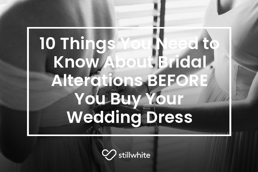 5 Things You Should Know Before Altering Your Wedding Dress