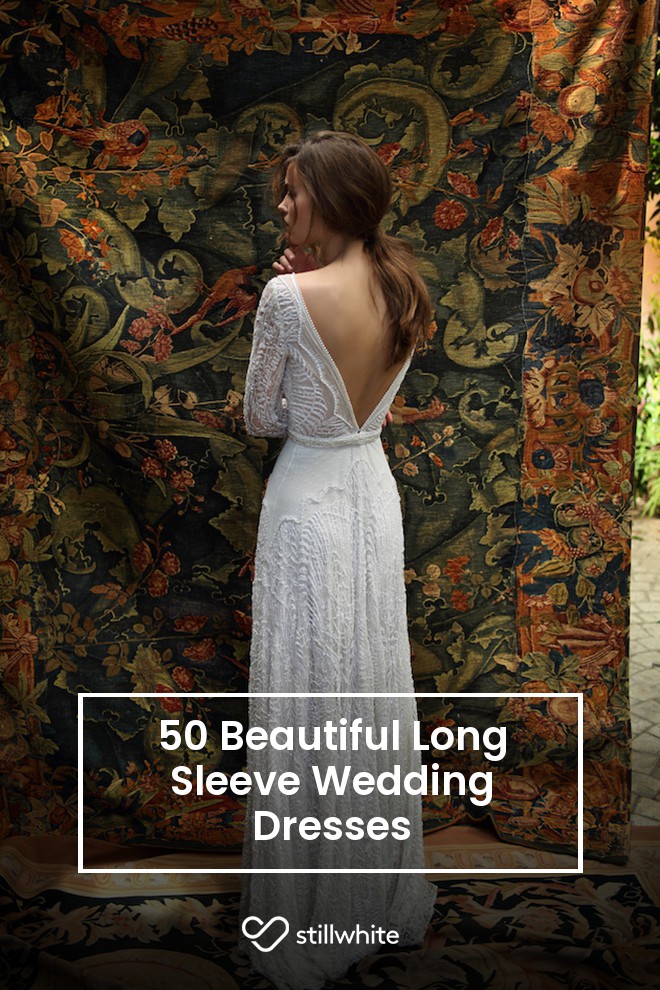 50 Beautiful Long Sleeve Wedding Dresses – Stillwhite Blog