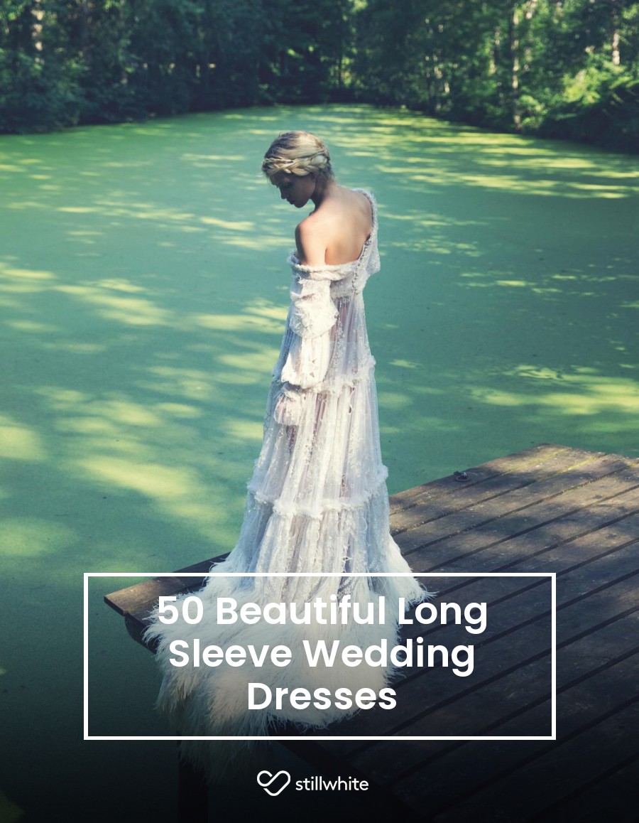 50 Beautiful Long Sleeve Wedding Dresses – Stillwhite Blog Alex Apyan Wedding